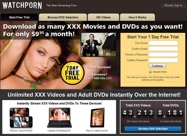 free streaming porn video