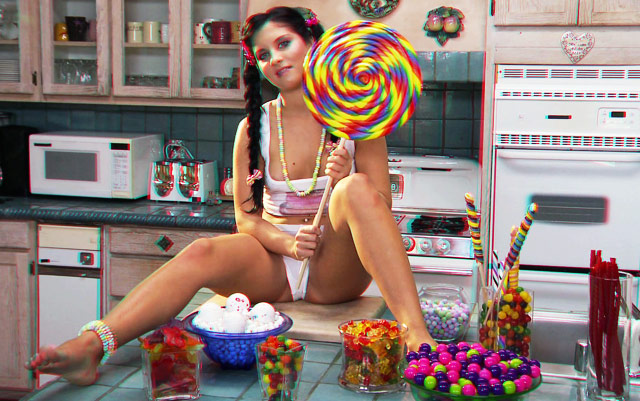 Candy kisses 3D Bettina DiCapri