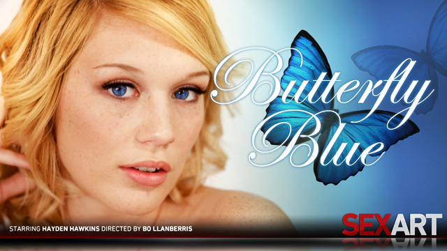 Butterfly Blue featuring Hayden Hawkins new SexArt.