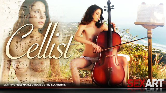 Rilee Marks in Cellist from SexArt.