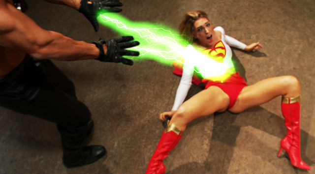 Lily Labeau super woman porn parody.