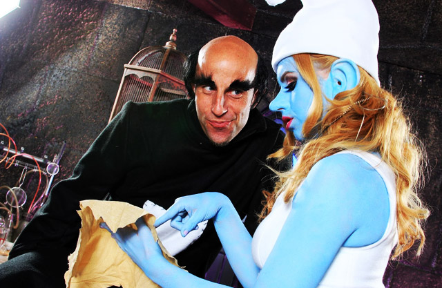 Lexi Belle is Smurfette!