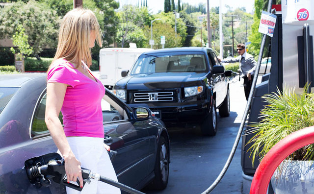 Tanya Tate picks up a guy at a gas station.