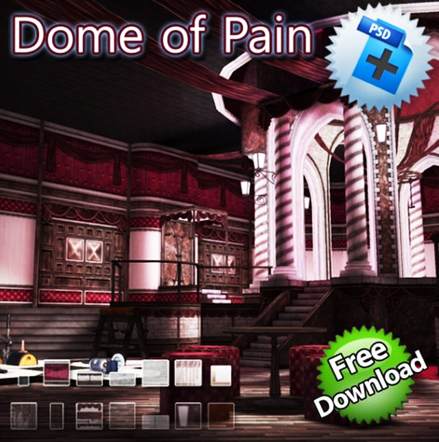 Gamerotica 3D sex games free texture pack download Dome of Pain.