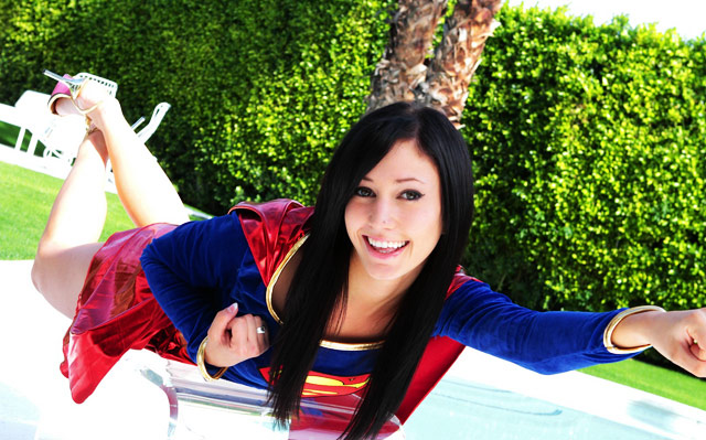 Catie Minx Superman XXX Cosplay