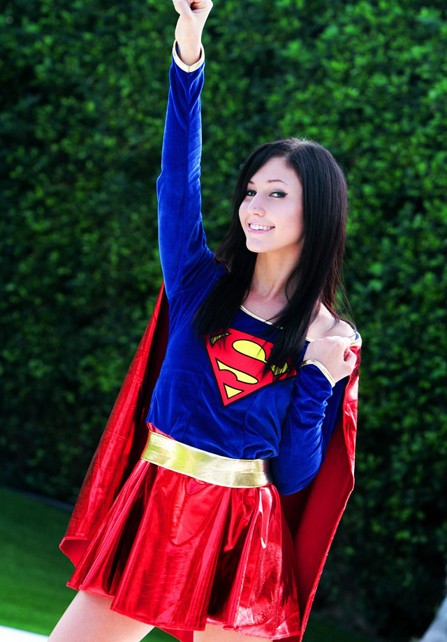 Catie Minx Superminx Cosplay Superwoman