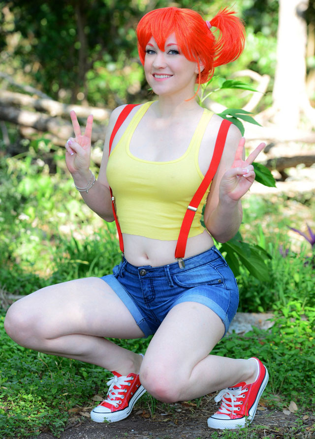 Pokemon misty cosplay porn