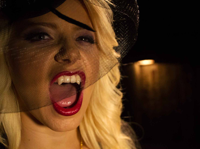 Anikka Albrite vampire porn It's Dangerous Out Here Voracious season 2 episode 1.