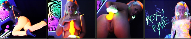 Roxy Raye Glow In The Dark Porn