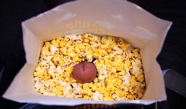 Sydney Cole in Crazy College GFs having public sex at the campus movie night in the theatre getting busted!