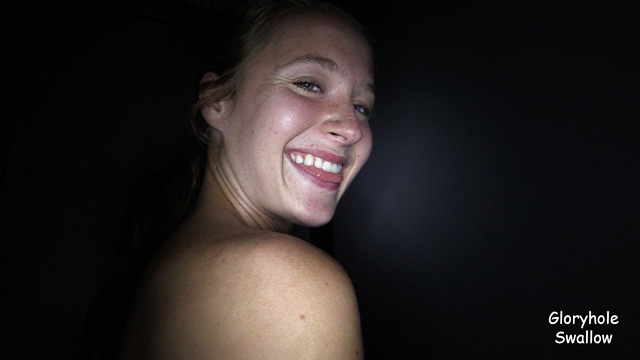 gloryhole swallow joanie 2nd visit