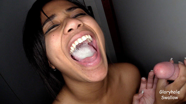 Black Girl Swallow Cum