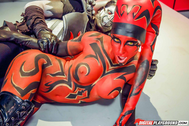 Darth Talon fucked by Darth Krayt porn One Sith xxx parody Star Wars spoof starring Kleio Valentien in lightsaber fight, sex & facial!
