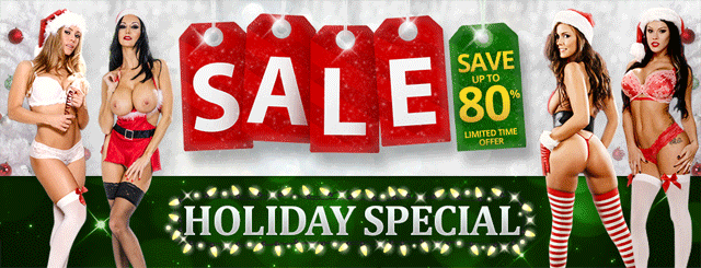 Brazzers Christmas Special 4 Part Series With Lena Paul, Jillian Janson & Alexis Fawx. SALE!