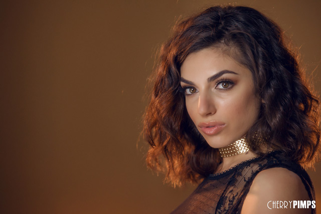 Darcie Dolce Cherry of the Month October 2017 Cherry Pimps. DJ & pornstar Darcie busty natural babe in lingerie and nude photos.