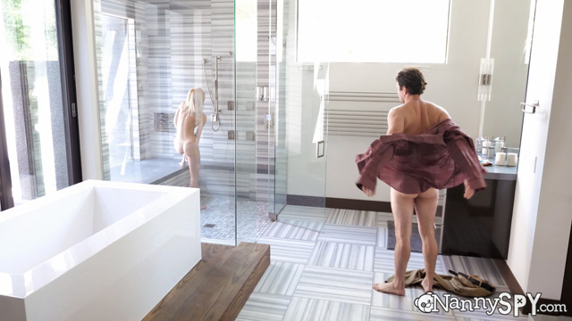 Bella Rose new 4K porn site Nanny Spy dildo thief gets busted and fucked!