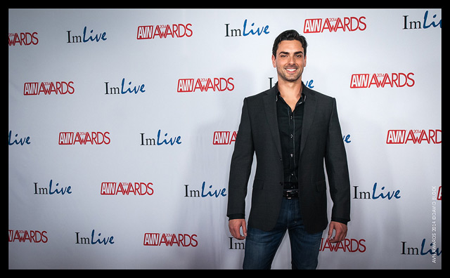 Ryan Driller Interview for Porn Corporation digital magazine. Photo shoot from the AVN Awards on the red carpet.