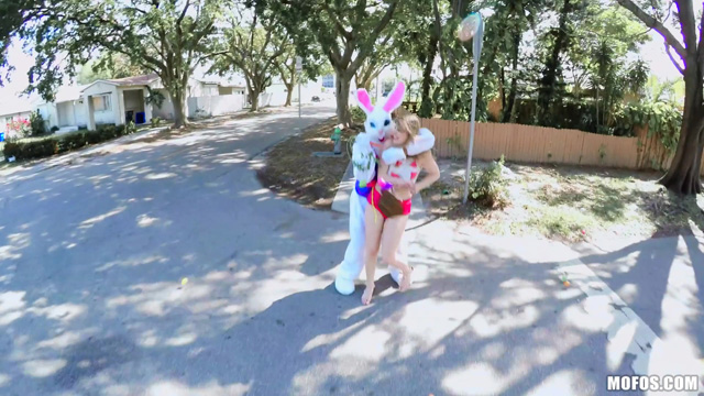 MOFOs Dolly Leigh steals from the Easter Bunny redhead amateur teen sex xxx porn.