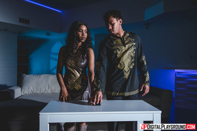 Black Panther XXX porn parody The Dark Panther Wakanda heroes fuck sex Jenna Foxx & Ricky Johnson star in the new Digital Playground parodies adult special.