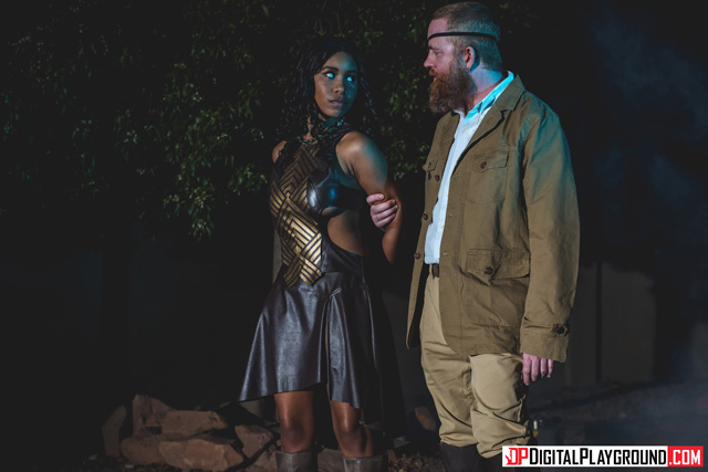 Black Panther XXX porn parody The Dark Panther Wakanda heroes fuck sex Jenna Foxx & Ricky Johnson star in the new Digital Playground parodies adult special.