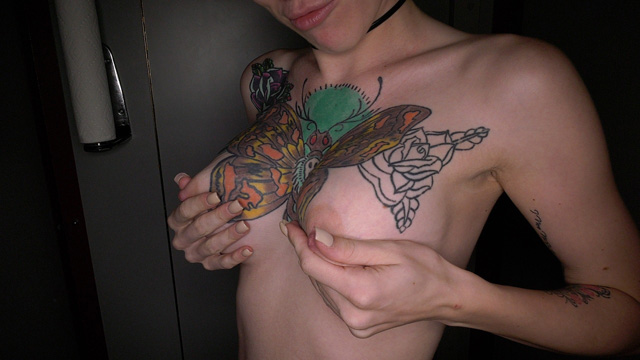 Freaky redhead cumslut Daddy's toy sub/dom relationship submissive tattoo redhead teen visits gloryhole for swallowing stranger's cum!