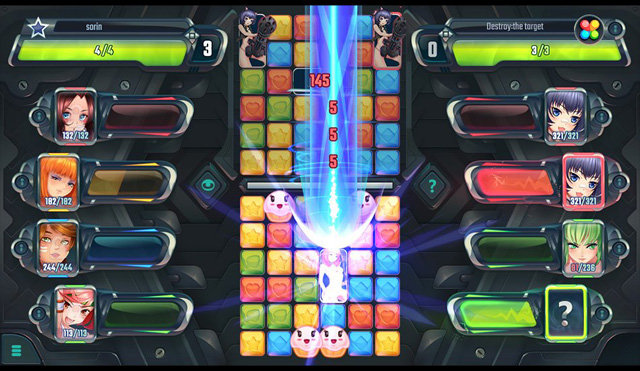 Cosmic Shock League new adult PVP puzzle strategy porn game xxx fuck hot anime babes, fight & create slutty characters & win! Free Download!