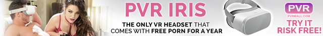 PVR Iris VR Headset free vr porn PVRMall created by Ella Darling & Anna Lee model is Kimber Woods.