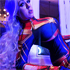 Busty superhero cosplay Kayla Kiss uses her giant superbreasts to stun enemies xxx solo babe.