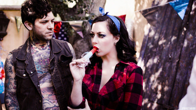 4th of July Gangbang Whitney Wright xxx Pure Taboo family Barbeque creepy uncle seduces teen in group sex.