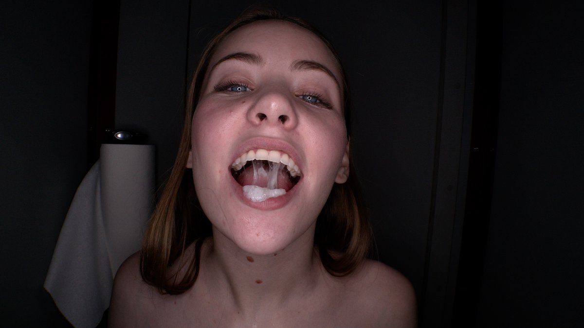 Teen gloryhole slut gobbles cum fucks strangers loves big IR dicks jizz swallow Gloryhole Swallow.