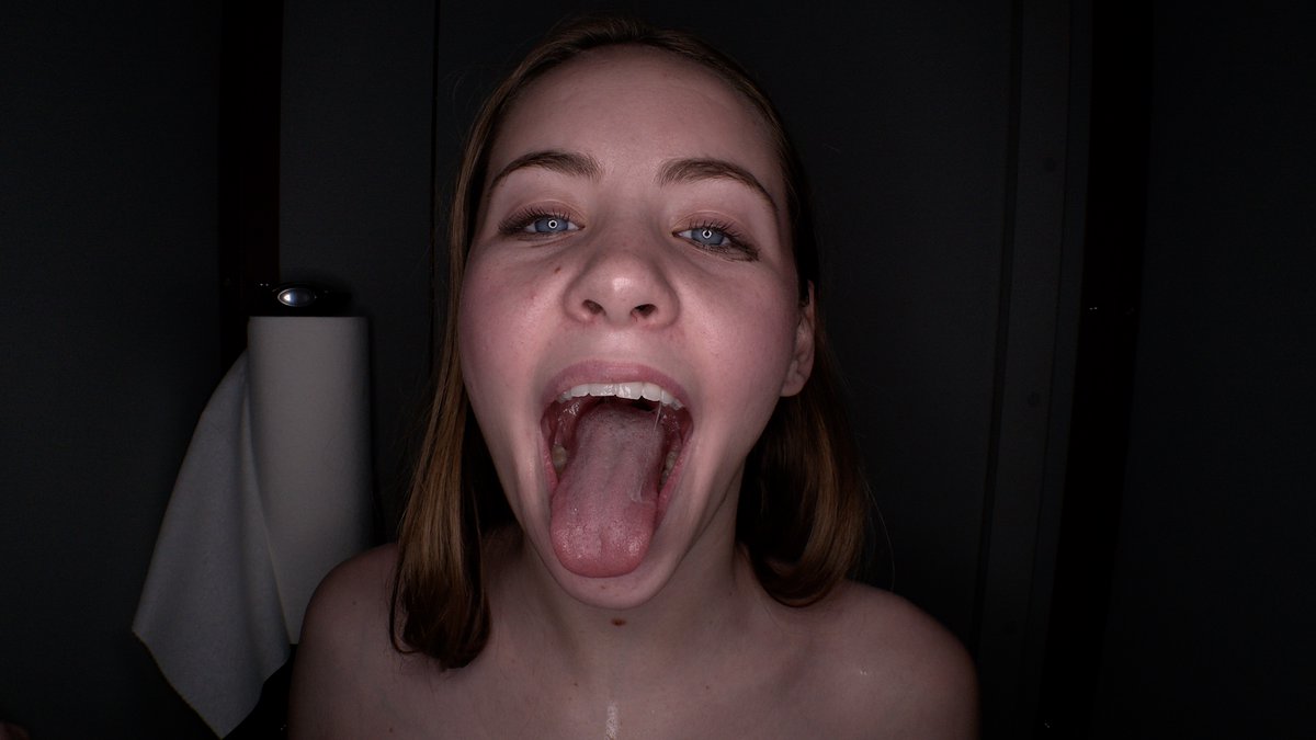 Teen gloryhole slut gobbles cum fucks strangers loves big IR dicks jizz swallow Gloryhole Swallow.