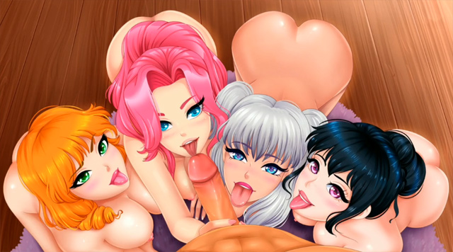 Fap CEO hot anime toon girls fuck you the boss in hentai game Nutaku.