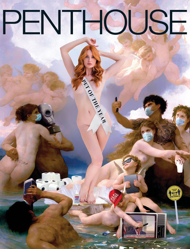 All natural redhead babe Lacy Lennon crowned Penthouse Pet of the Year 2020 amidst the coronavirus pandemic, toilet paper hoarding, the overuse of hand sanitizer we have a light in the dark with stunning nude pictorial of babe Lacy!