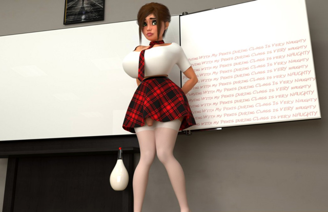 AgentRedGirl futa porn xxx Mary schoolgirl futanari movies.