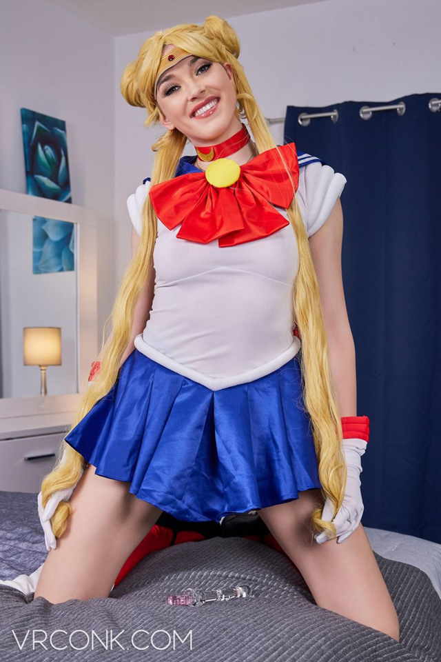 Sailor Moon XXX Usagi Tsukino Sailor Scout Serena porn 8K VR virtual reality fantasy sex cosplay costume porn hardcore uniform Anny Aurora ahegao face fucking.