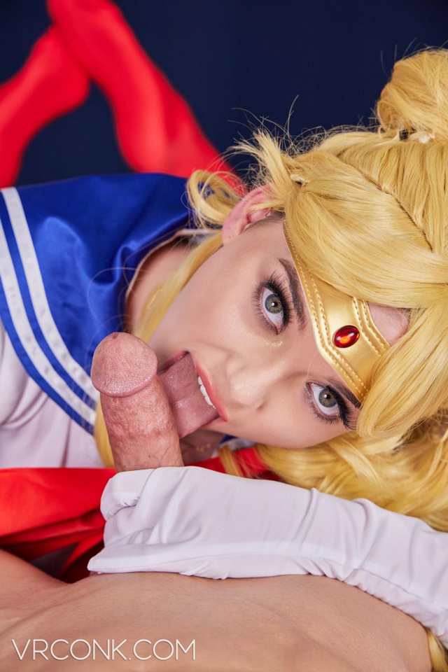 Sailor Moon XXX Usagi Tsukino Sailor Scout Serena porn 8K VR virtual reality fantasy sex cosplay costume porn hardcore uniform Anny Aurora ahegao face fucking.