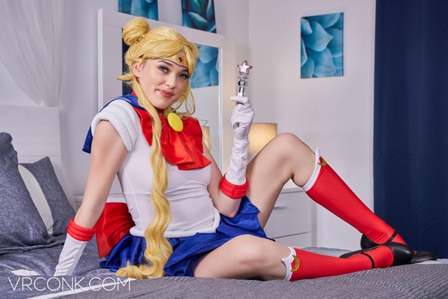 Sailor Moon XXX Usagi Tsukino Sailor Scout Serena porn 8K VR virtual reality fantasy sex cosplay costume porn hardcore uniform Anny Aurora ahegao face fucking.