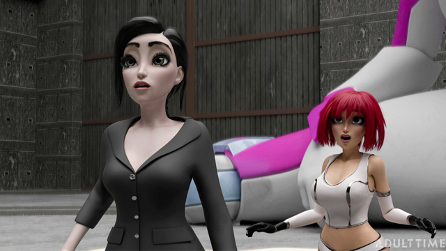 FUTA Sentai Squad cyberpunk futanari giant sex robot porn episode 2 Trouble Interfacing futuristic 3D animated xxx by AgentRedGirl for Adult Time.