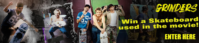 Win A Skateboard from Grinders signed by the cast and director in this Adult Time special. ENTER HERE!