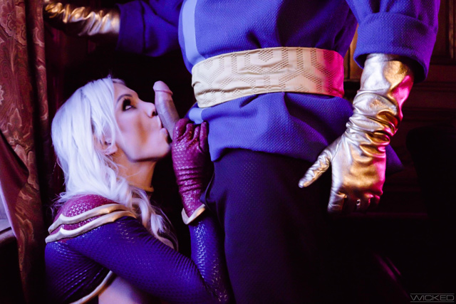 Spideypool XXX Captain Marvel fucks Doctor Strange porn parody cosplay sex Kenzie Taylor & Ryan Driller big tit blonde pornstar from Wicked's Axel Braun.