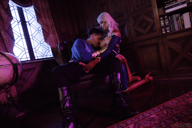 Spideypool XXX Captain Marvel fucks Doctor Strange porn parody cosplay sex Kenzie Taylor & Ryan Driller big tit blonde pornstar from Wicked's Axel Braun.