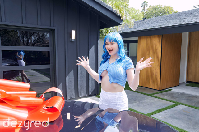 New Dezyred game Endless Blue starring Jewelz Blu. Busty pornstar babe 8K virtual reality interactive sex game blowjob, masturbation & sex in cosplay in VR game where you choose what happens!