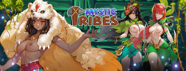 Mystic Tribes casual strategy RPG for adults for PC and Android. Free to play hentai harem sex game from Nutaku!