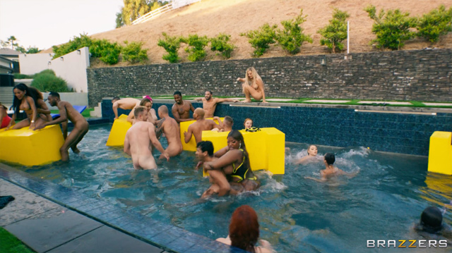 Brazzers House 4 Episode 8 grand finale pool party and orgy fuckfest with cum swapping Nicole Doshi, Lily Lou, Emma Magnolia, Abigaiil Morris, Blake Blossom, Victoria Cakes, Ryan Reid, Kayley Gunner, Kylie Rocket, CJ Miles, Kazumi, Jenna Foxx & Alexis Tae compete for 2 Brazzers contracts! Reality tv pornstar competition orgy!