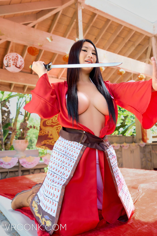 Asian pornstar Suki Sin interview for Porn Corporation accompanied by the Mulan XXX Porn Parody photo set from VR Conk in virtual reality porn!