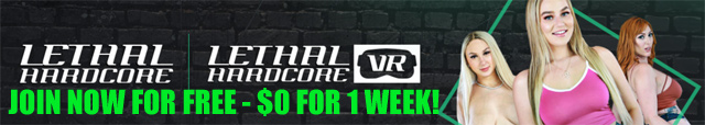 Lethal Hardcore Reloaded new site launched! 20 years of porn as seen on Porn Corporation with a Free Week Pass! Get 1 Week Free for $0!