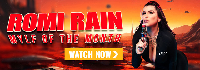 Romi Rain November 2024 MYLF of the Month in Sweet November Rain big tits pornstar legend as seen on Porn Corporation.