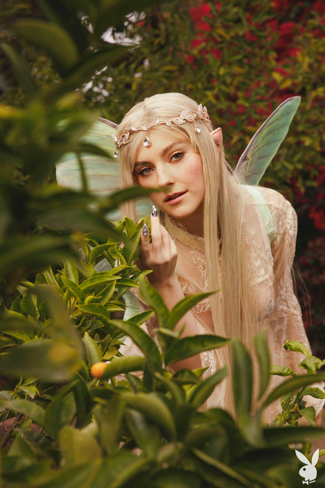 Eva Elfie Playboy Plus December 2024 All-Stars fairy in the forest nude in Deepest Fantasy with hot celeb babe Eva Elfie naked as seen on Porn Corporation.