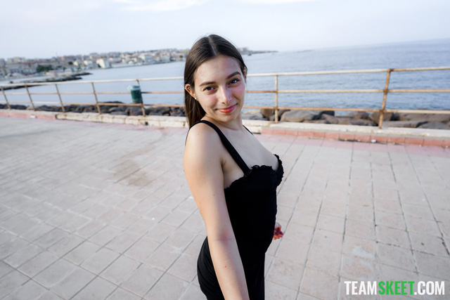 New porn series Ciao Bella from Italy with Love Romeo Mancini hooks up with local teen babe Shelena at her home after granita and a walk by the beach in new Team Skeet porn site as seen on Porn Corporation.