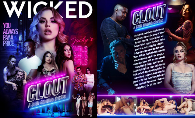 Clout Wicked as seen on Porn Corporation directed by Seth Gamble starring Anna Claire Clouds, Maddy May, Jewelz Blu & more!